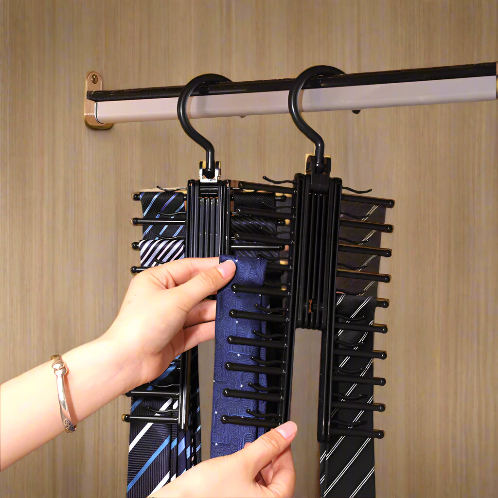 Tie Smart - Swivel Hook 20x Tie Holder