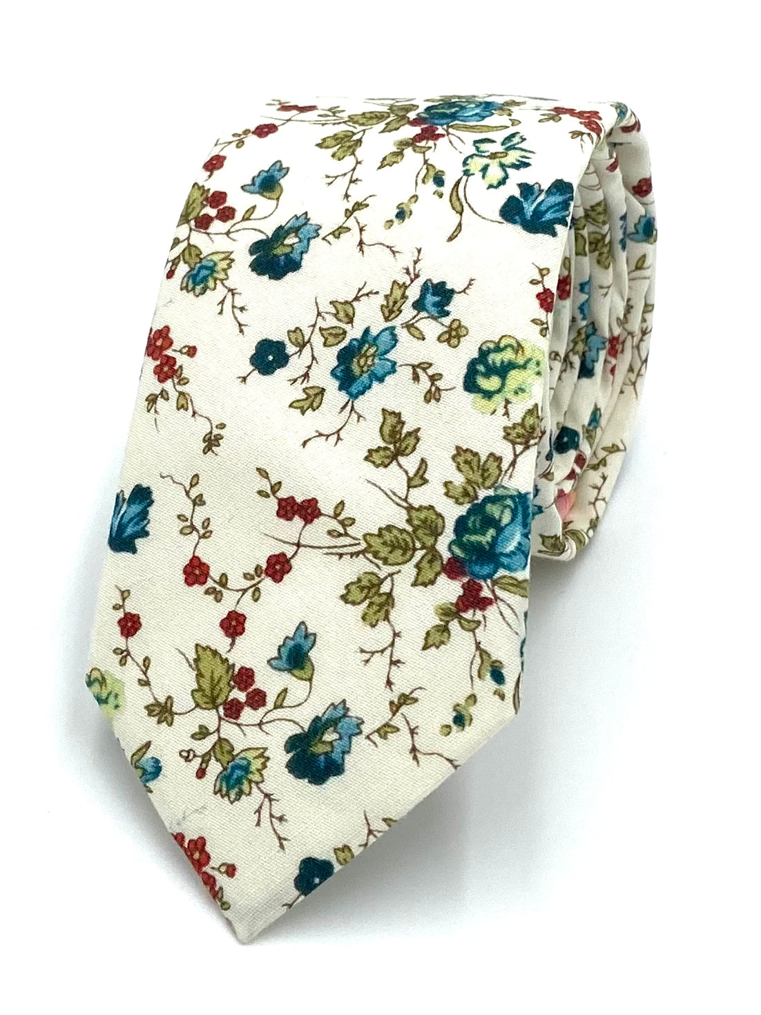 Ty's Lantana Silk Tie Cotton Tie