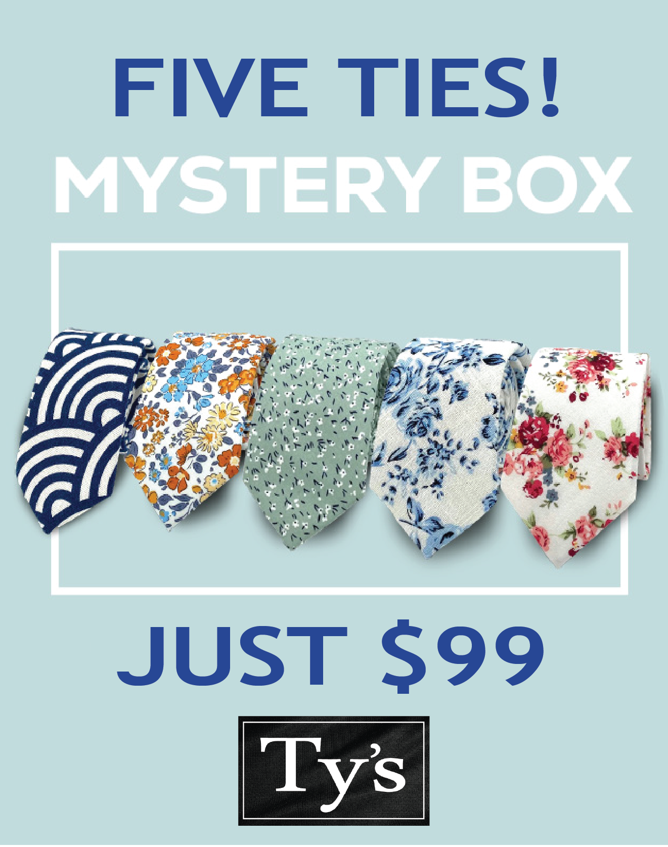 5 Ties Mystery Box