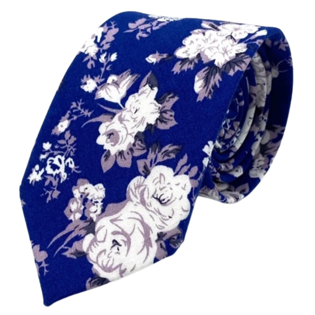 Ty's Dahlia Cotton Tie Cotton Tie