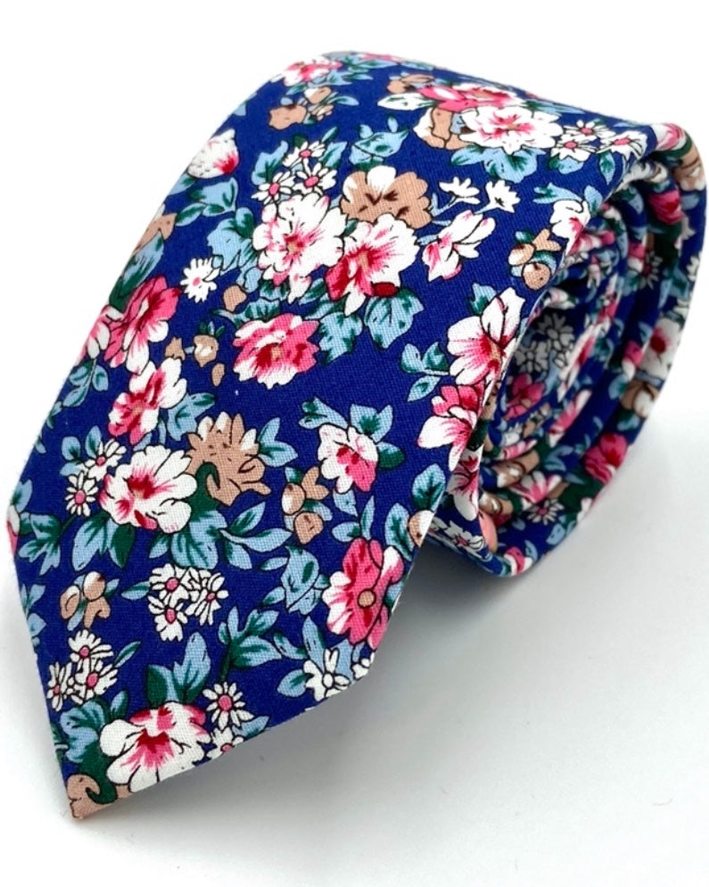 Ty's Blue Lagoon Cotton Tie Cotton Tie