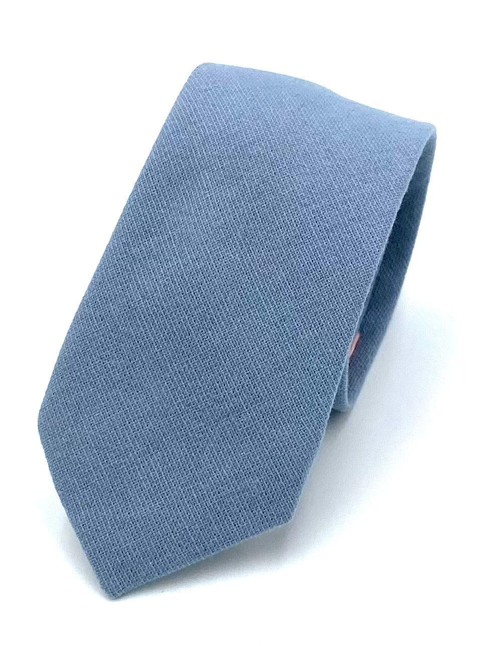 Ty's Dusty Blue Cotton Tie Cotton Tie
