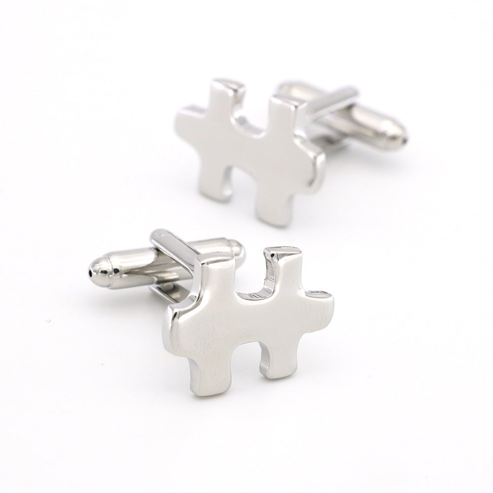 Ty's youre-my-missing-piece-cufflinks  