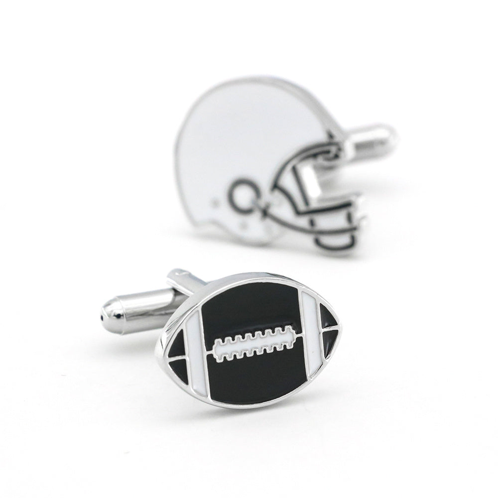 Ty's linkbacker-for-the-guy-who-tackles-fashion-head-on White Cufflinks