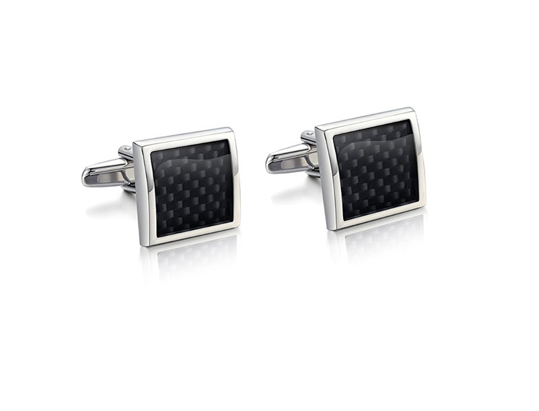 Ty's carbon-cufflinks  
