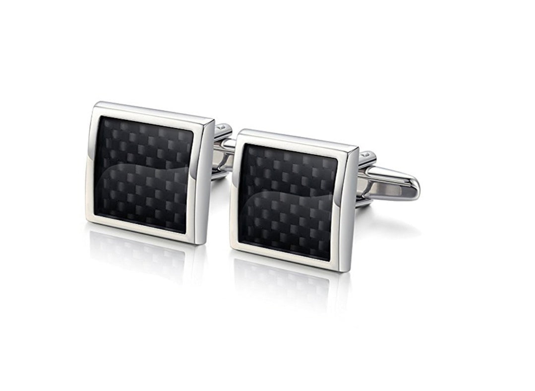 Ty's carbon-cufflinks  
