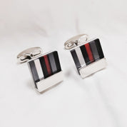 Ty's bookshelf-cufflinks  