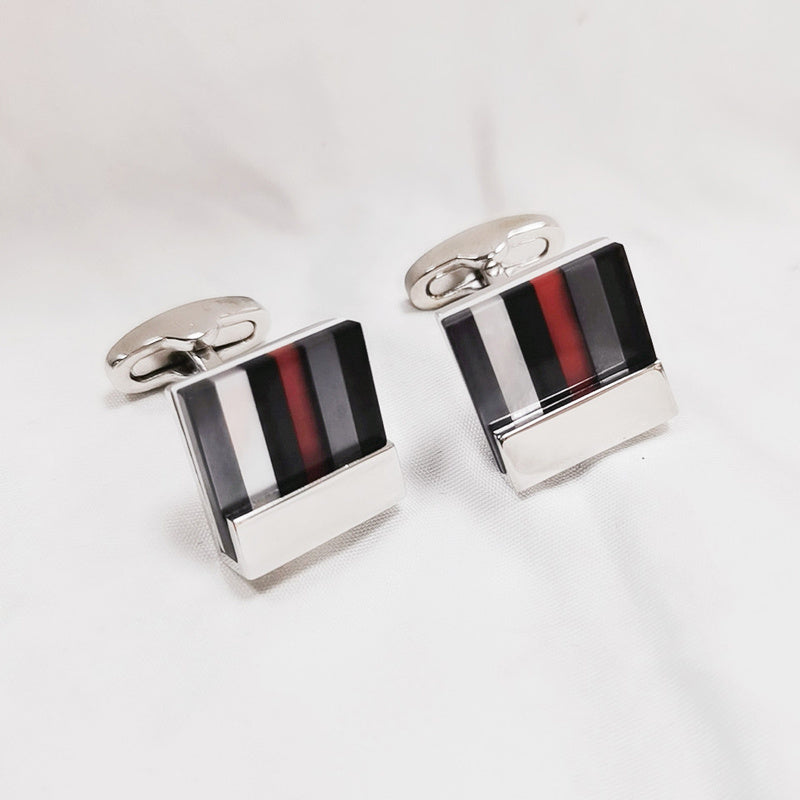 Ty's bookshelf-cufflinks  