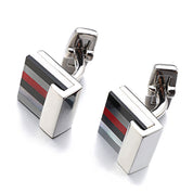 Ty's bookshelf-cufflinks  