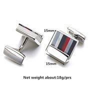 Ty's bookshelf-cufflinks  