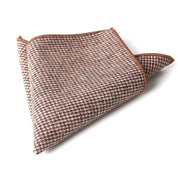 Ty's heritage-handkerchief-collection-pocket-square-perfection Blue Plaid 