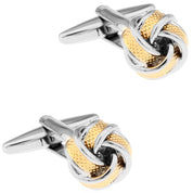 Ty's knot-your-average-cufflink-range Knot Chrome 