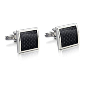 Ty's carbon-cufflinks Carbon Fiber Cufflinks
