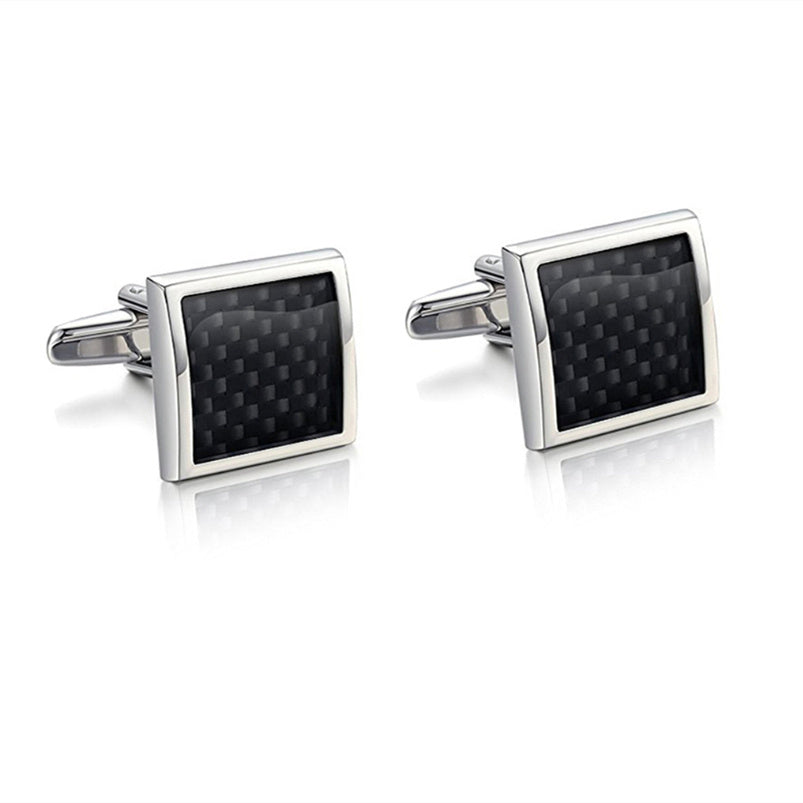 Ty's carbon-cufflinks Carbon Fiber Cufflinks