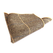 Ty's heritage-handkerchief-collection-pocket-square-perfection Gray Blue 