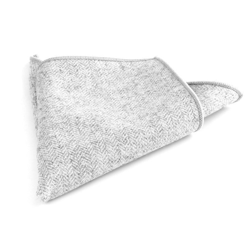 Ty's heritage-handkerchief-collection-pocket-square-perfection Dark Gray 