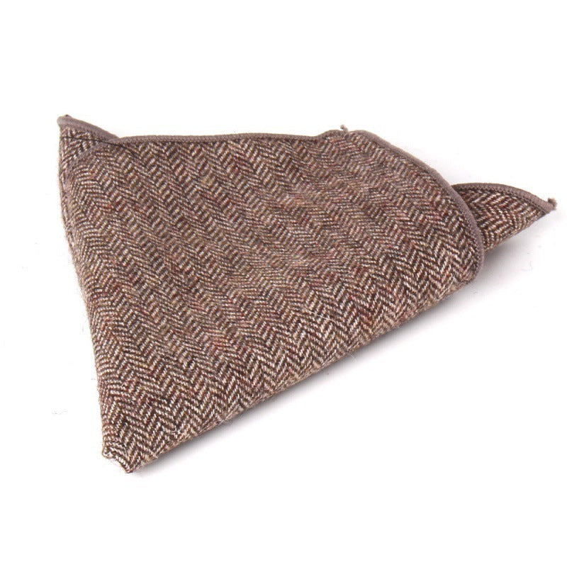 Ty's heritage-handkerchief-collection-pocket-square-perfection Charcoal 
