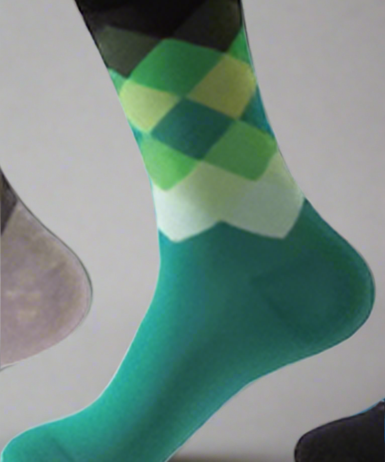Green Screen Socks