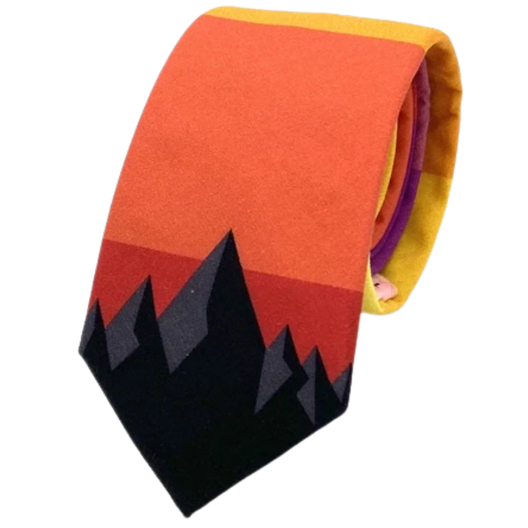 Ty's Utah Jazz Reimagined Tie Cotton Tie