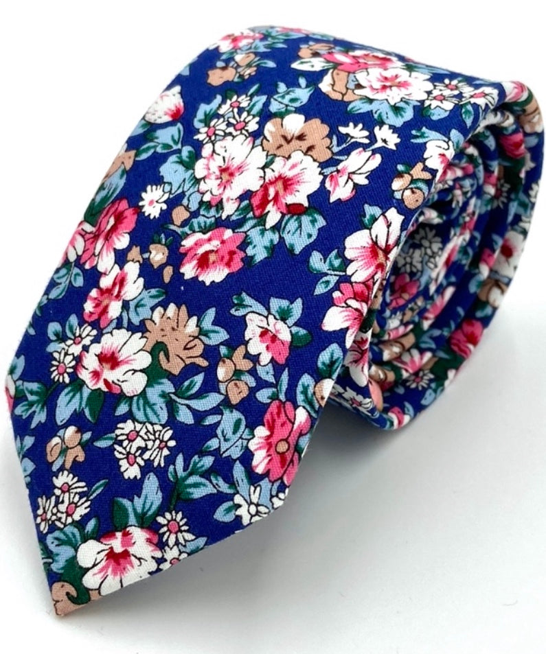 Ty's Blue Lagoon Cotton Tie Cotton Tie