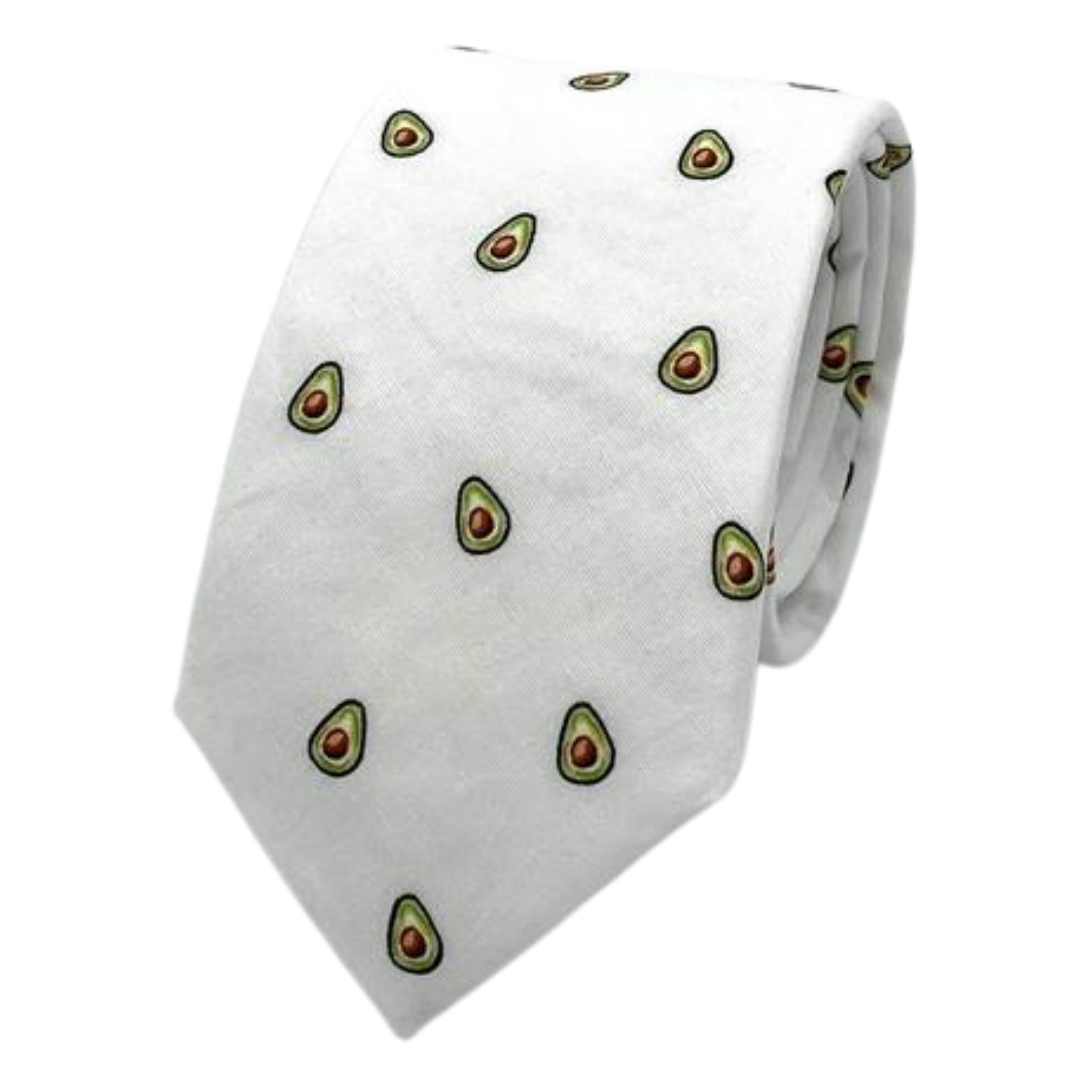 Ty's Avocado Guac Tie Cotton Tie
