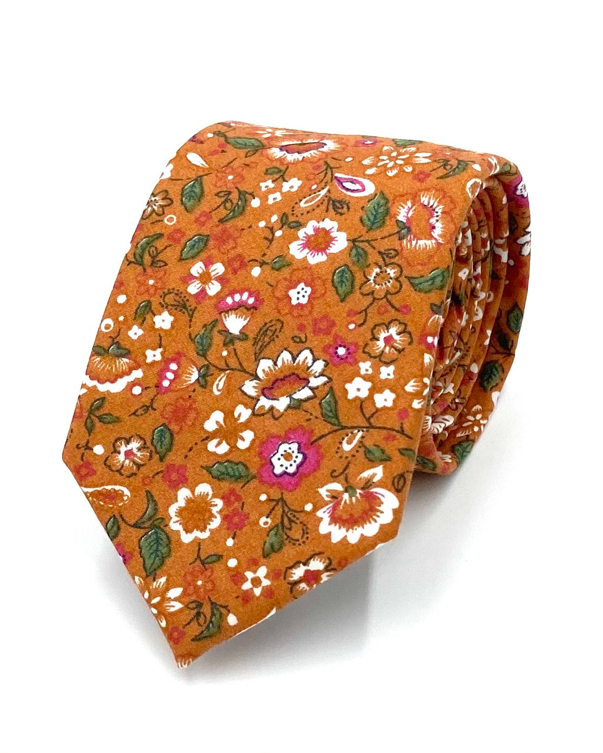 Ty's Cozy 'Autumn' Cotton Tie Cotton Tie