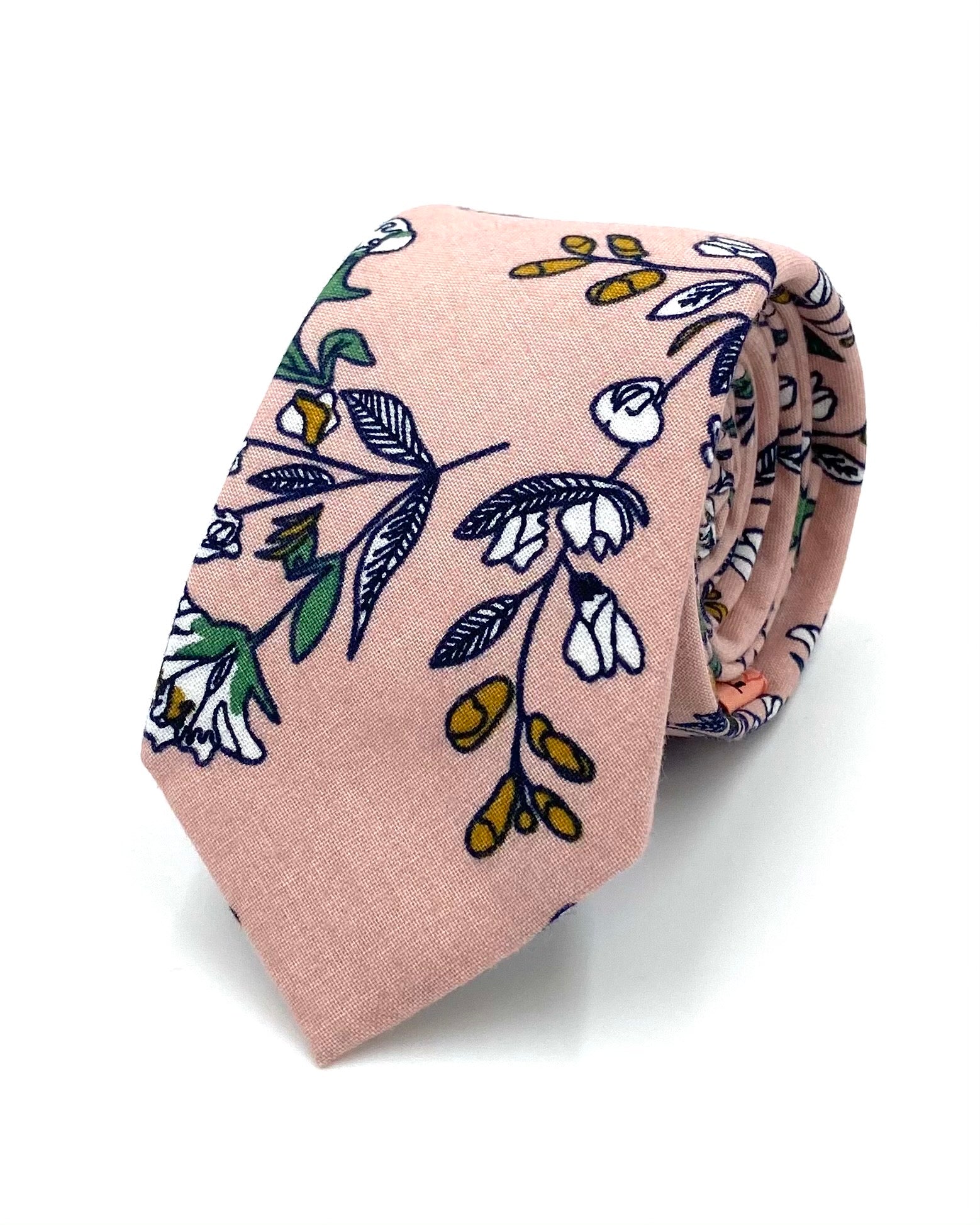 Ty's Blush - Delicate Cotton Tie Cotton Tie