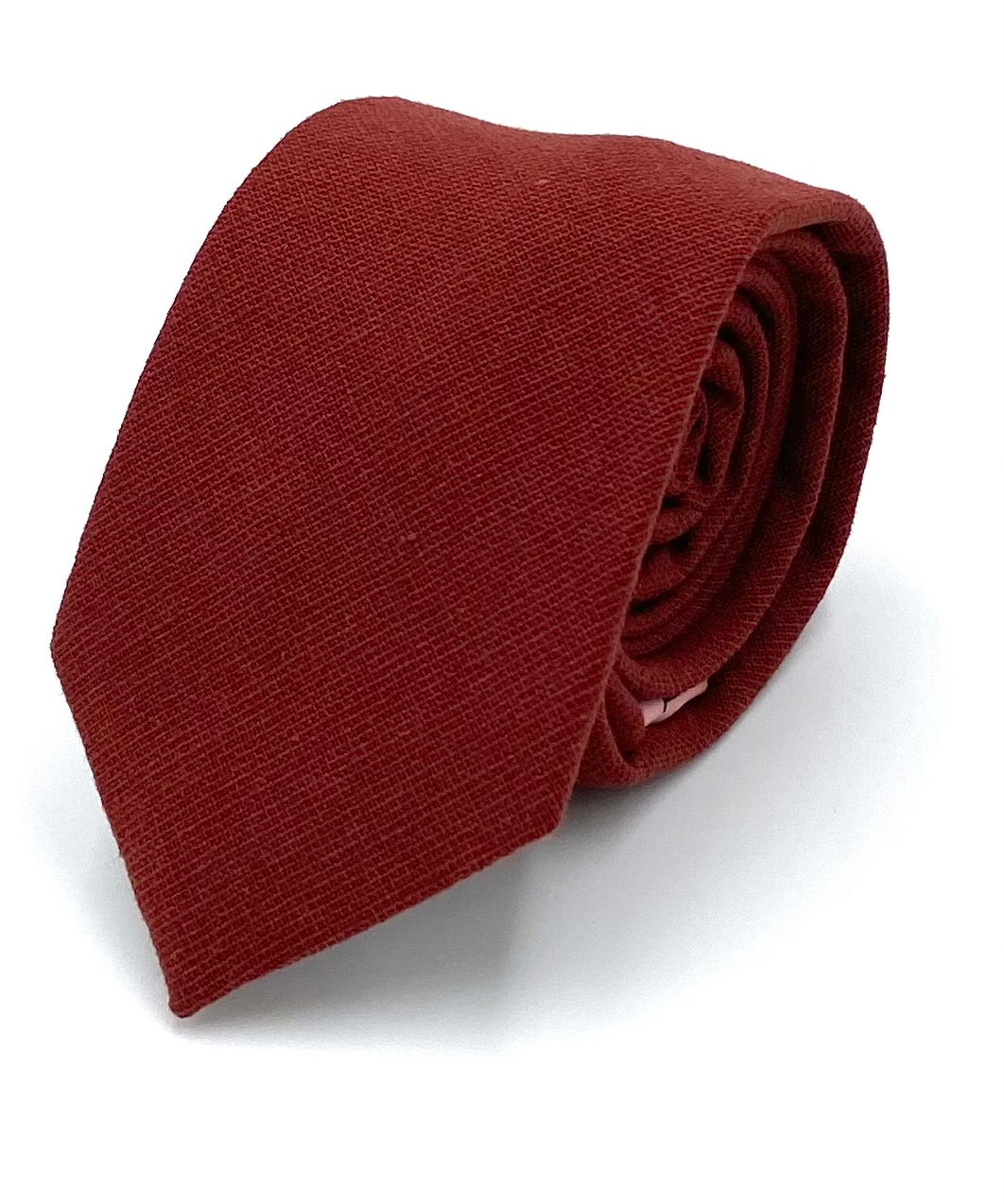Ty's Rust Cotton Tie Cotton Tie