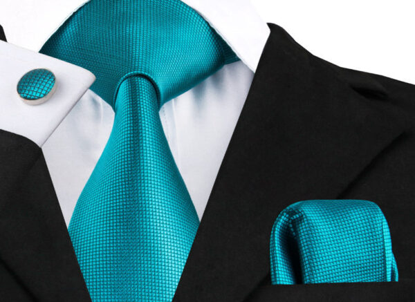 0075038e-3dd5-4152-a01a-7bad9ab55644 Exquisite - Premium Jacquard Silk Tie Sets