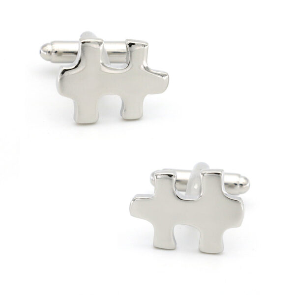 1613292005331 You're My Missing Piece Cufflinks