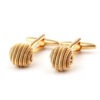247057d9-0b2e-419a-8692-7e93b6f2005f Golden Coil Cufflinks